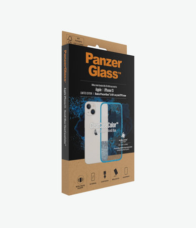 PanzerGlass - Puzdro ClearCaseColor AB pre iPhone 13, bondi blue