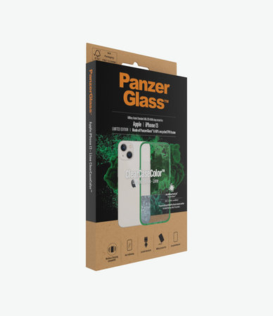 PanzerGlass - Puzdro ClearCaseColor AB pre iPhone 13, lime