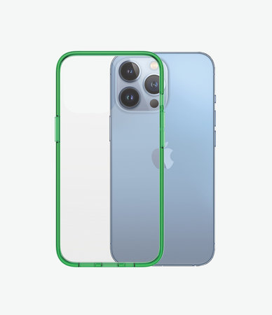 PanzerGlass - Puzdro ClearCaseColor AB pre iPhone 13 Pro, lime
