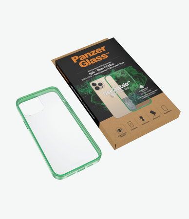 PanzerGlass - Puzdro ClearCaseColor AB pre iPhone 13 Pro Max, lime