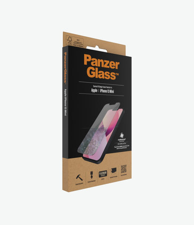 PanzerGlass - Tvrdené Sklo Standard Fit AB pre iPhone 13 mini, transparentná