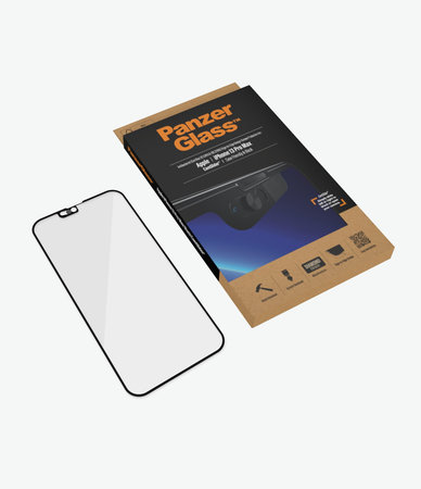 PanzerGlass - Tvrdené Sklo Case Friendly CamSlider AB pre iPhone 13 Pro Max a 14 Plus, čierna