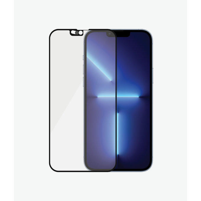 PanzerGlass - Tvrdené Sklo Case Friendly CamSlider AB pre iPhone 13 Pro Max a 14 Plus, čierna