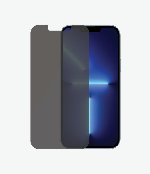 PanzerGlass - Tvrdené Sklo Standard Fit Privacy AB pre iPhone 13 Pro Max a 14 Plus, transparentná