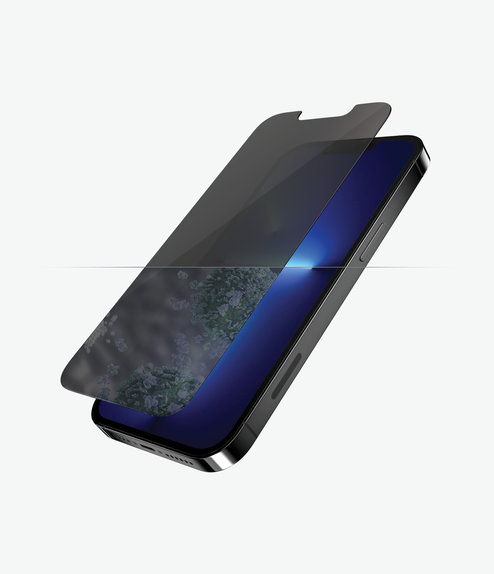 PanzerGlass - Tvrdené Sklo Standard Fit Privacy AB pre iPhone 13 Pro Max a 14 Plus, transparentná