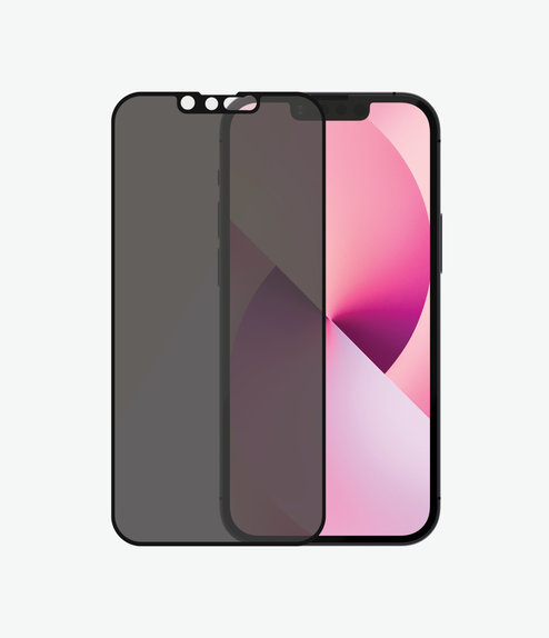 PanzerGlass - Tvrdené Sklo Case Friendly Privacy AB pre iPhone 13 mini, čierna