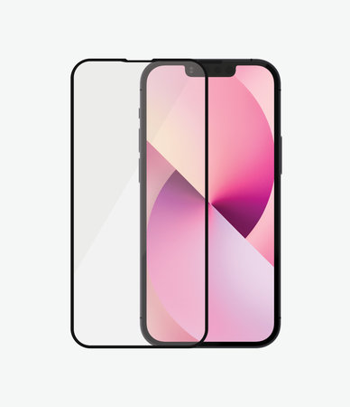 PanzerGlass - Tvrdené Sklo Case Friendly AB pre iPhone 13 mini, čierna