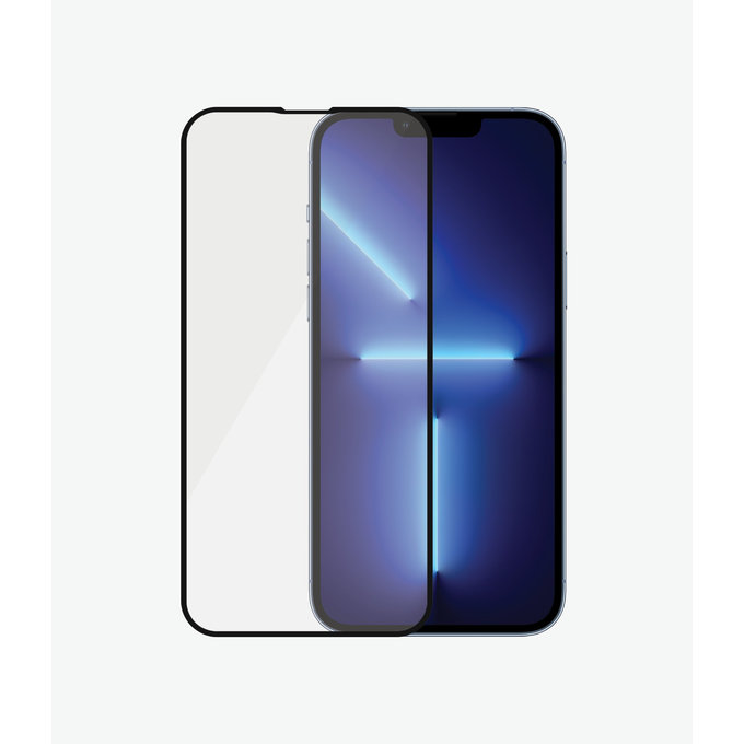 PanzerGlass - Tvrdené Sklo Case Friendly AB pre iPhone 13 Pro Max a 14 Plus, čierna