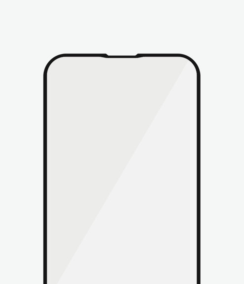 PanzerGlass - Tvrdené Sklo Case Friendly AB pre iPhone 13 Pro Max a 14 Plus, čierna