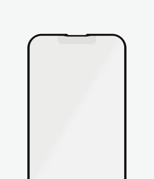 PanzerGlass - Tvrdené Sklo Case Friendly Anti-Glare AB pre iPhone 13 Pro Max a 14 Plus, čierna