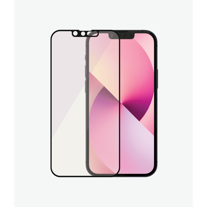 PanzerGlass - Tvrdené Sklo Case Friendly Anti-Bluelight AB pre iPhone 13 mini, čierna