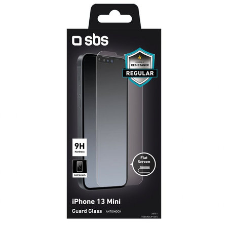 SBS - Tvrdené Sklo pre iPhone 13 mini, transparentná