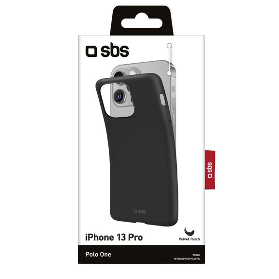 SBS - Puzdro Polo One pre iPhone 13 Pro, čierna