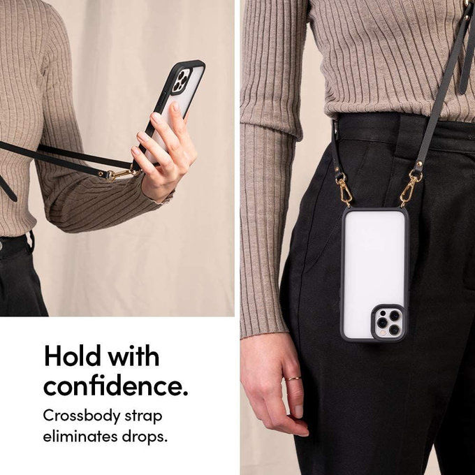 Spigen - Puzdro Cyrill Classic Charm pre iPhone 12/12 Pro, čierna