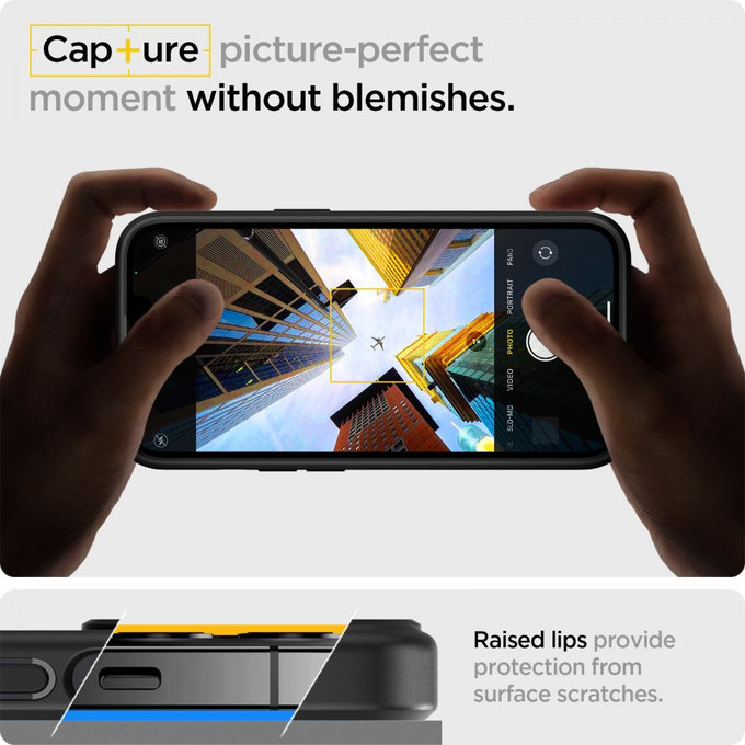 Spigen - Puzdro Ultra Hybrid pre iPhone 13 mini, čierna