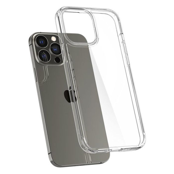 Spigen - Puzdro Ultra Hybrid pre iPhone 13 Pro Max, transparentná
