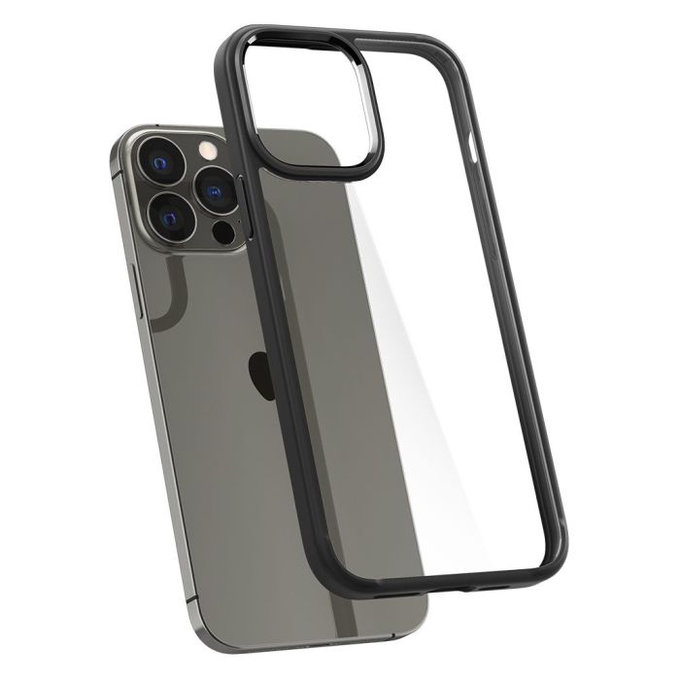 Spigen - Puzdro Ultra Hybrid pre iPhone 13 Pro Max, čierna