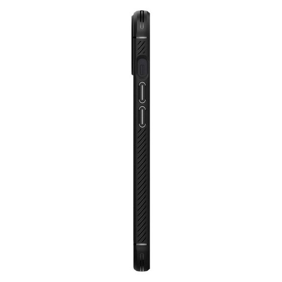 Spigen - Puzdro Rugged Armor pre iPhone 13 mini, čierna