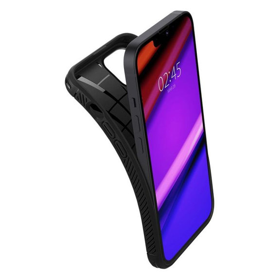 Spigen - Puzdro Rugged Armor pre iPhone 13 mini, čierna