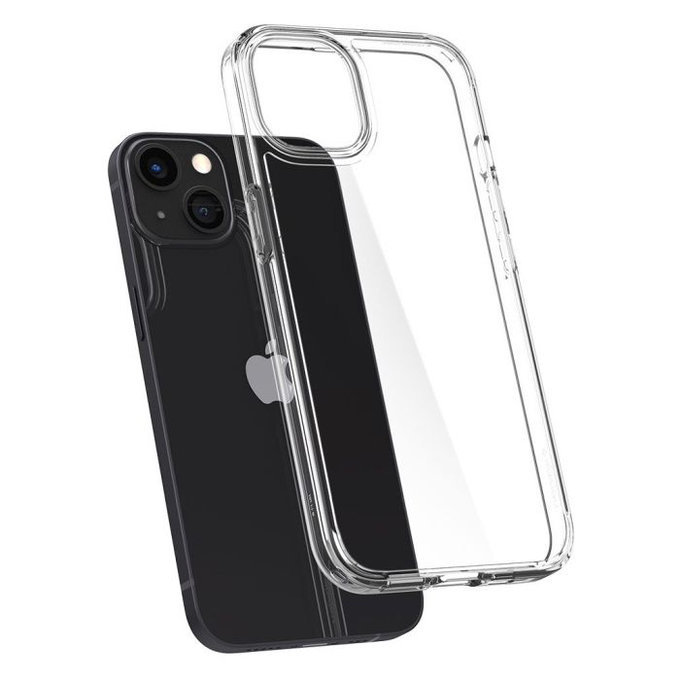 Spigen - Puzdro Ultra Hybrid pre iPhone 13 mini, transparentná