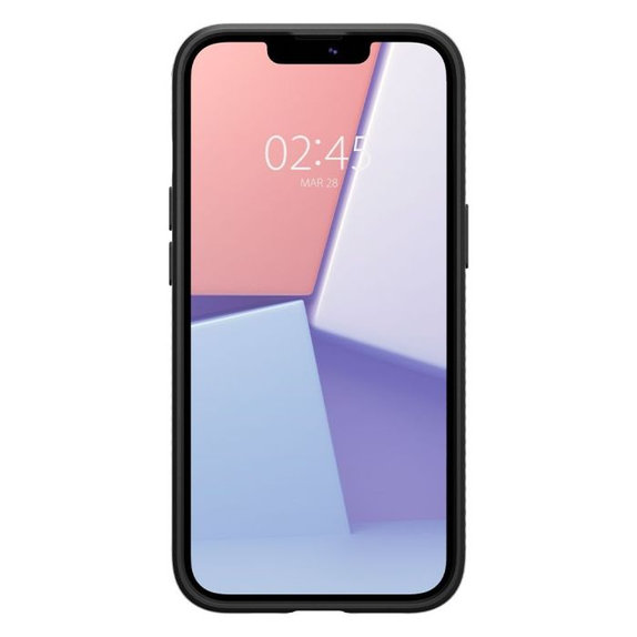 Spigen - Puzdro Liquid Air pre iPhone 13, čierna