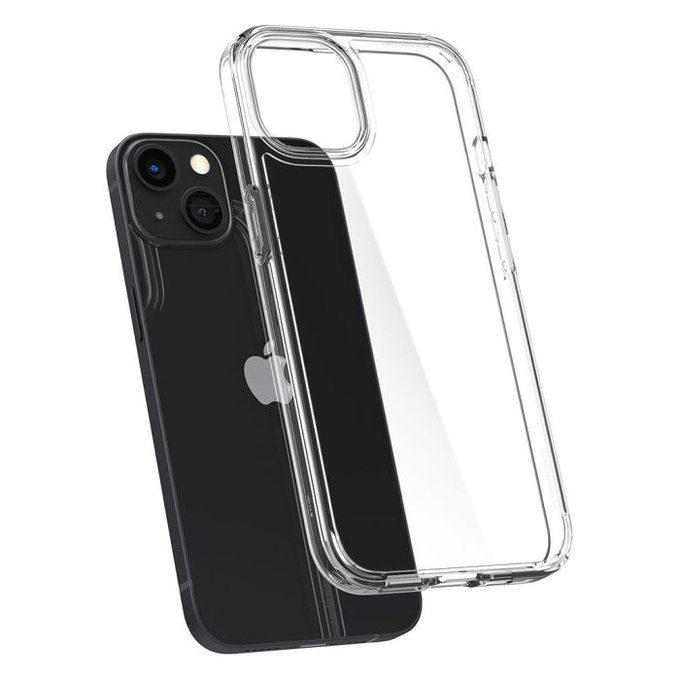 Spigen - Puzdro Ultra Hybrid pre iPhone 13, transparentná
