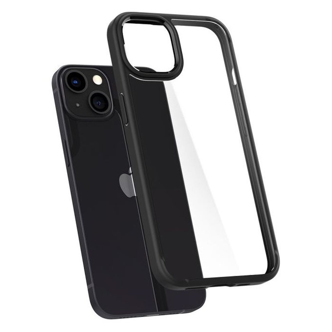Spigen - Puzdro Ultra Hybrid pre iPhone 13, čierna