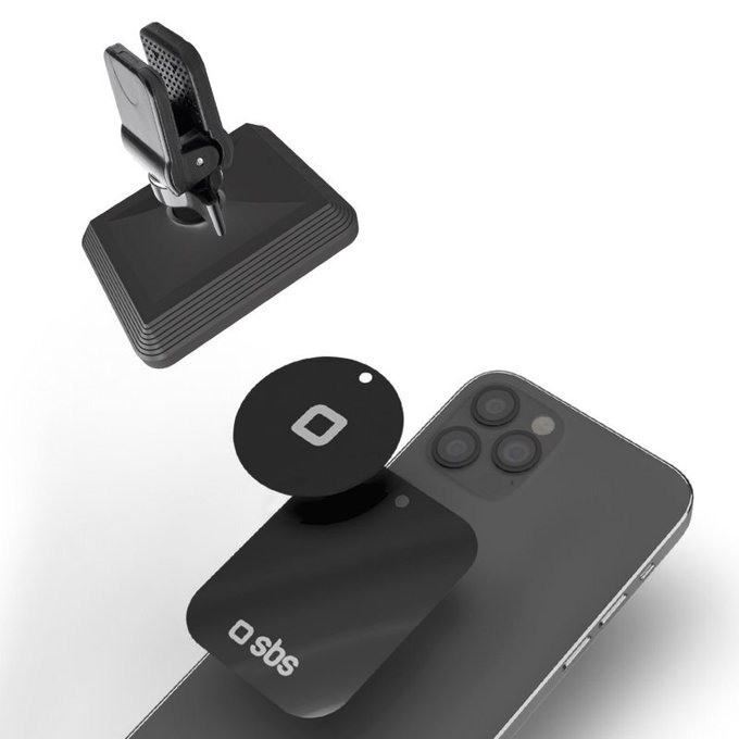 SBS - Držiak do Auta do Ventilácie, Magnetický, obdĺžnikový, black