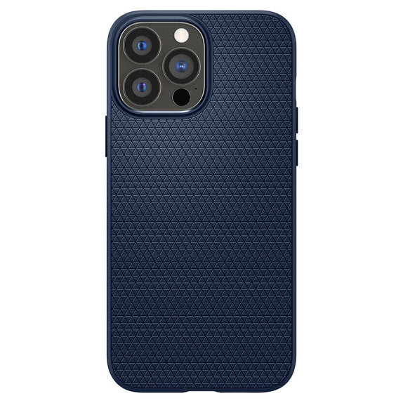 Spigen - Puzdro Liquid Air pre iPhone 13 Pro Max, modrá
