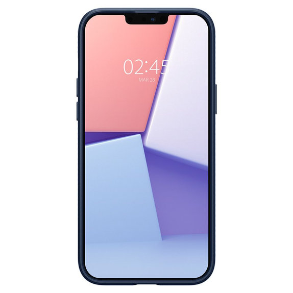 Spigen - Puzdro Liquid Air pre iPhone 13 Pro Max, modrá