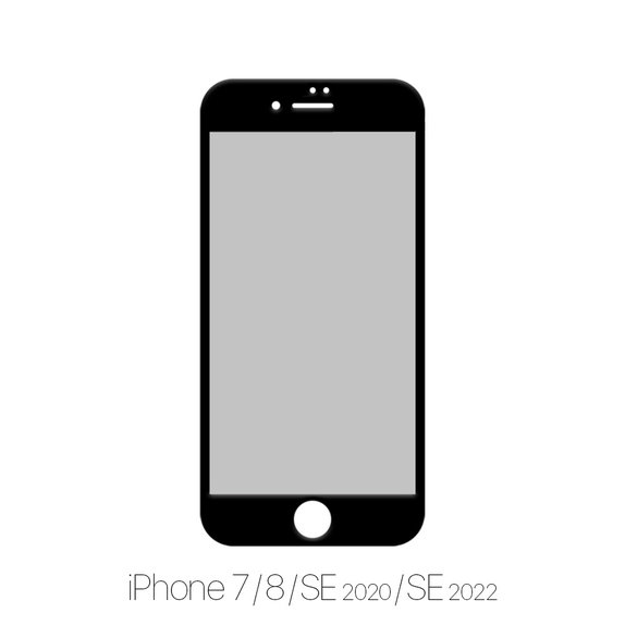 FixPremium Privacy Anti-Spy Glass - Tvrdené Sklo pre iPhone 7, 8, SE 2020 a SE 2022
