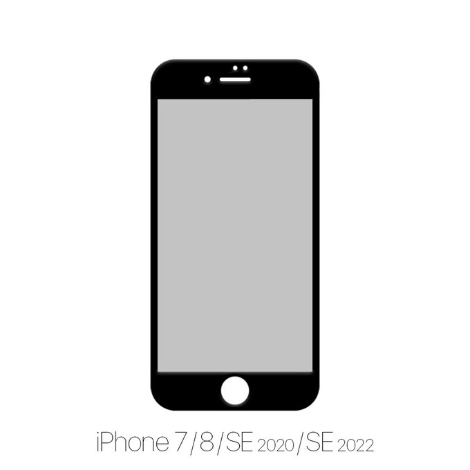 FixPremium Privacy Anti-Spy Glass - Tvrdené Sklo pre iPhone 7, 8, SE 2020 a SE 2022