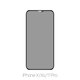 FixPremium Privacy Anti-Spy Glass - Tvrdené Sklo pre iPhone X, XS a 11 Pro
