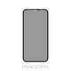 FixPremium Privacy Anti-Spy Glass - Tvrdené Sklo pre iPhone 12 a 12 Pro