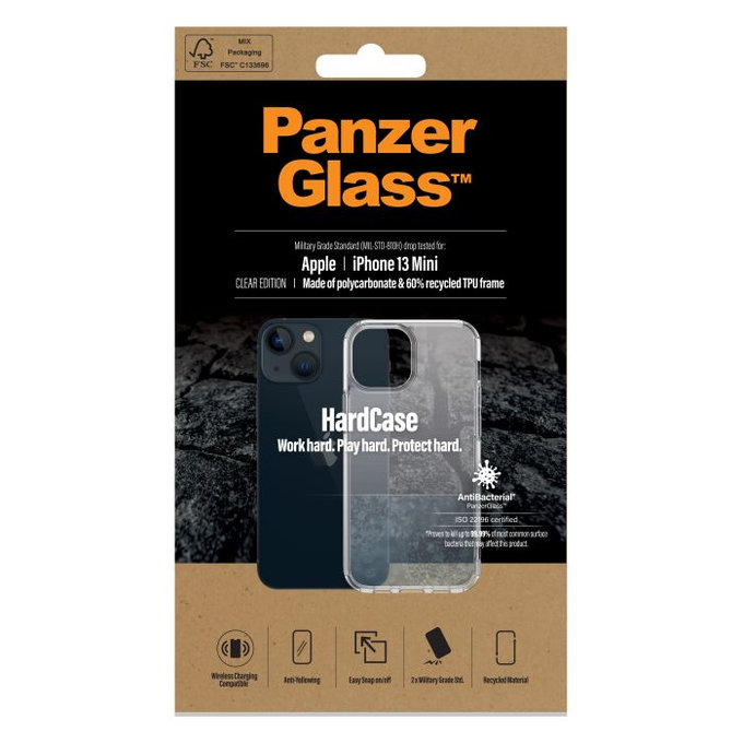 PanzerGlass - Puzdro HardCase AB pre iPhone 13 mini, transparent