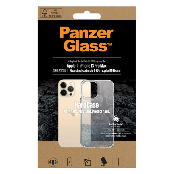 PanzerGlass - Puzdro HardCase AB pre iPhone 13 Pro Max, transparentná