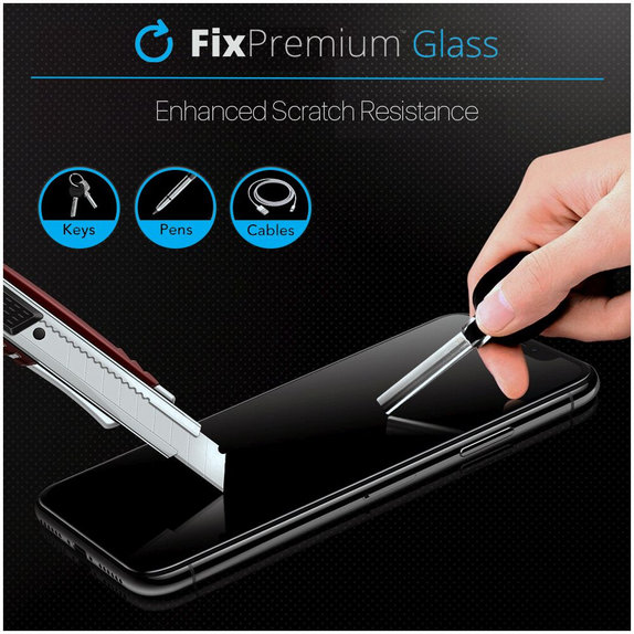 FixPremium FullCover Glass - Tvrdené Sklo pre iPhone 7 Plus a 8 Plus