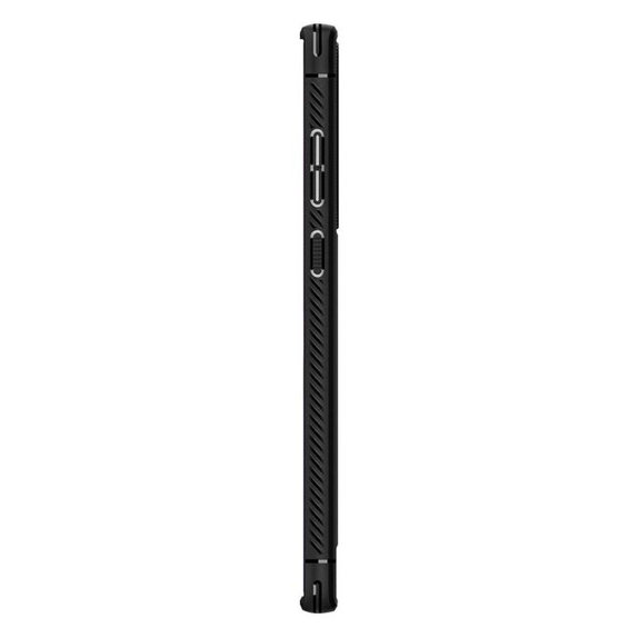 Spigen - Puzdro Rugged Armor pre Samsung Galaxy S22 Ultra, Matte Black