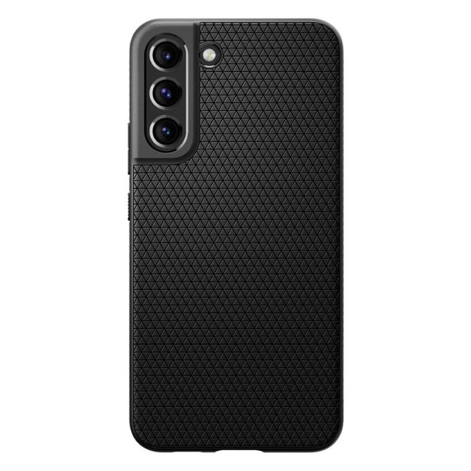 Spigen - Puzdro Liquid Air pre Samsung Galaxy S22, Matte Black