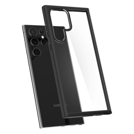 Spigen - Puzdro Ultra Hybrid pre Samsung Galaxy S22 Ultra, Matte Black