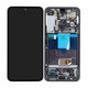 Samsung Galaxy S22 S901B - LCD Displej + Dotykové Sklo + Rám (Phantom Black) - GH82-27520A, GH82-27521A Genuine Service Pack