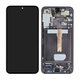 Samsung Galaxy S22 Plus S906B - LCD Displej + Dotykové Sklo + Rám (Phantom Black) - GH82-27500A, GH82-27501A Genuine Service Pack