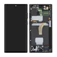 Samsung Galaxy S22 Ultra S908B - LCD Displej + Dotykové Sklo + Rám (Phantom Black) - GH82-27488A, GH82-27489A Genuine Service Pack