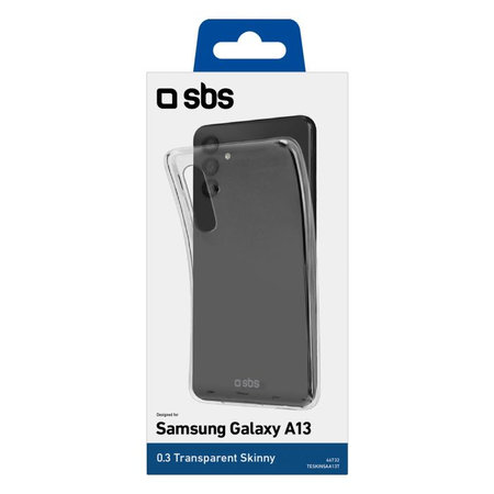 SBS - Puzdro Skinny pre Samsung Galaxy A13 5G a A04s, transparentná