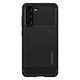 Spigen - Puzdro Rugged Armor pre Samsung Galaxy S21 FE, Matte Black