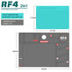 Refox RF4 Work Platform - ESD Antistatická Teplovzdorná Silikónová Podložka