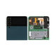 Samsung Galaxy Z Flip 3 F711B - LCD Displej + Dotykové Sklo + Rám (Vonkajší) (Green) - GH97-26773C Genuine Service Pack