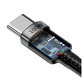 Baseus - USB-C / USB-C Kábel (2m), čierna