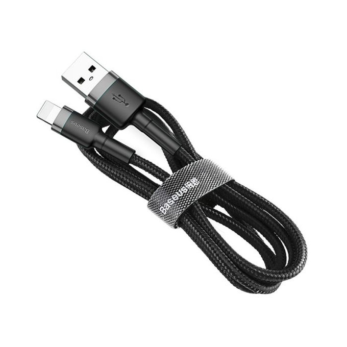 Baseus - Lightning / USB Kábel (1m), čierna