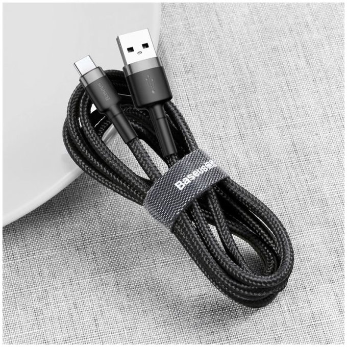 Baseus - USB-C / USB Kábel (0.5m), čierna